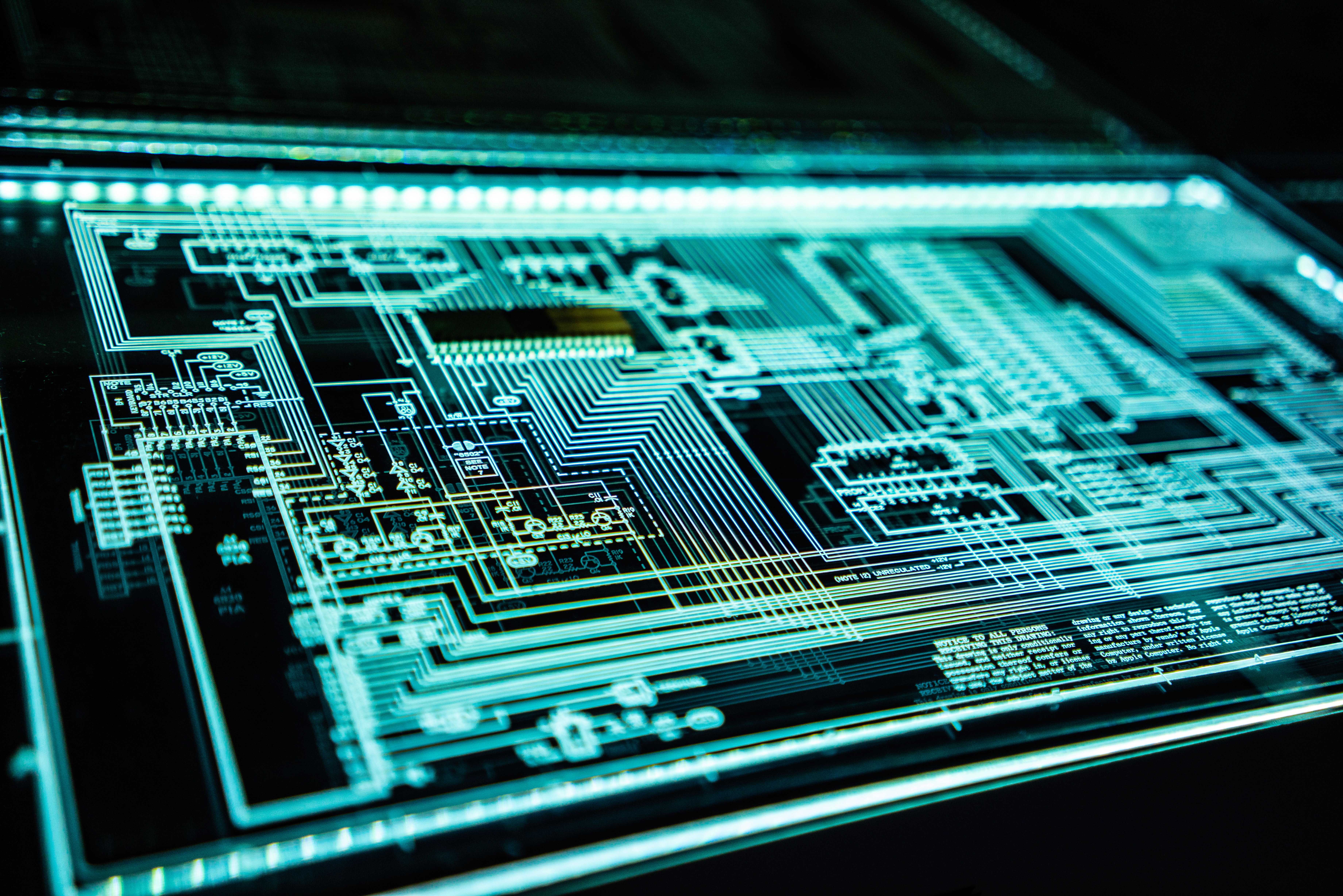 Image of an Electronic Circuit Board